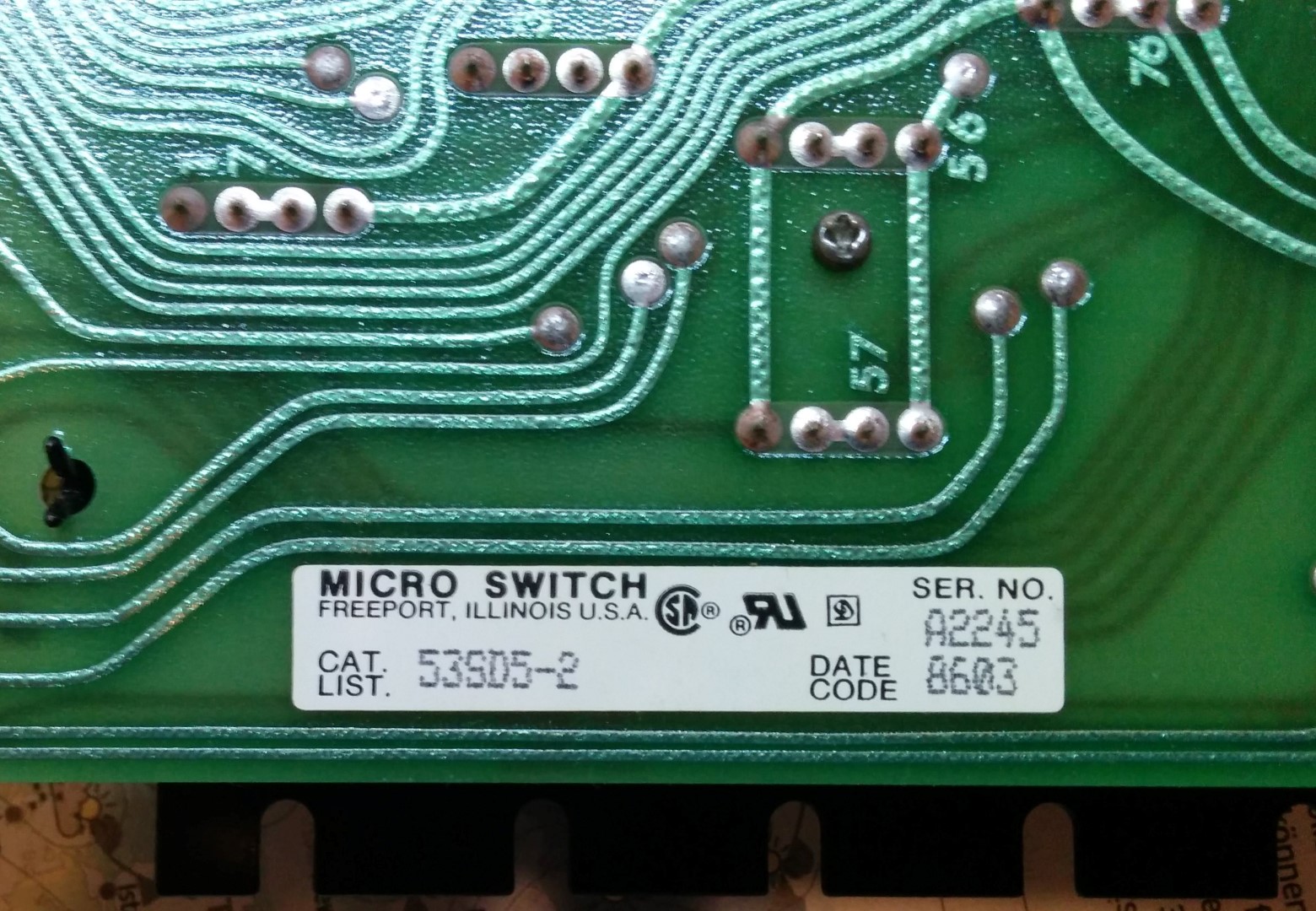 Type label