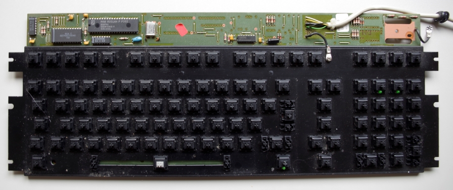 PCB assembly upside