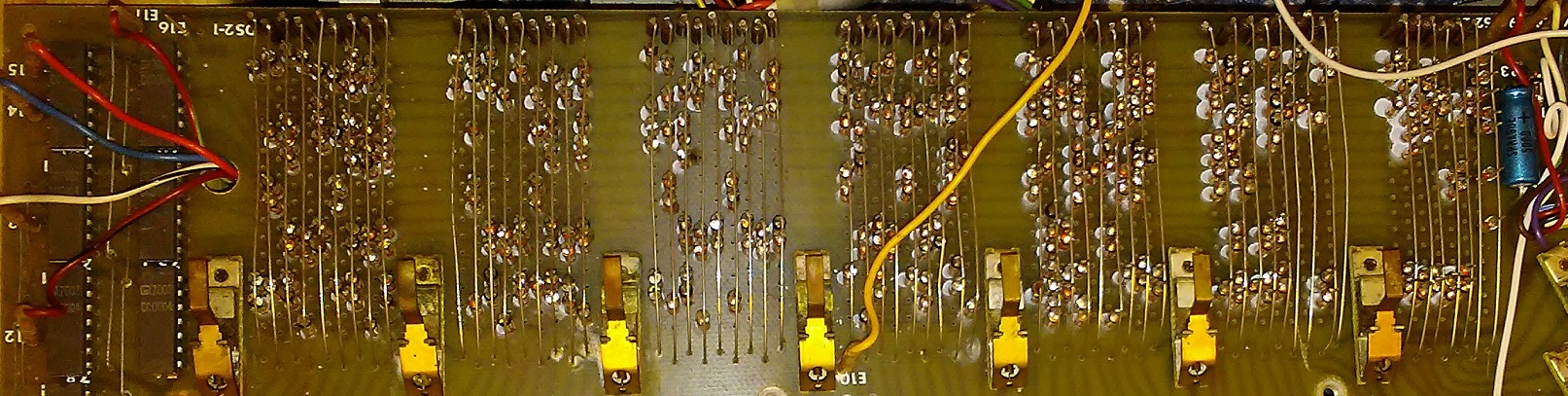 Diode matrix front
