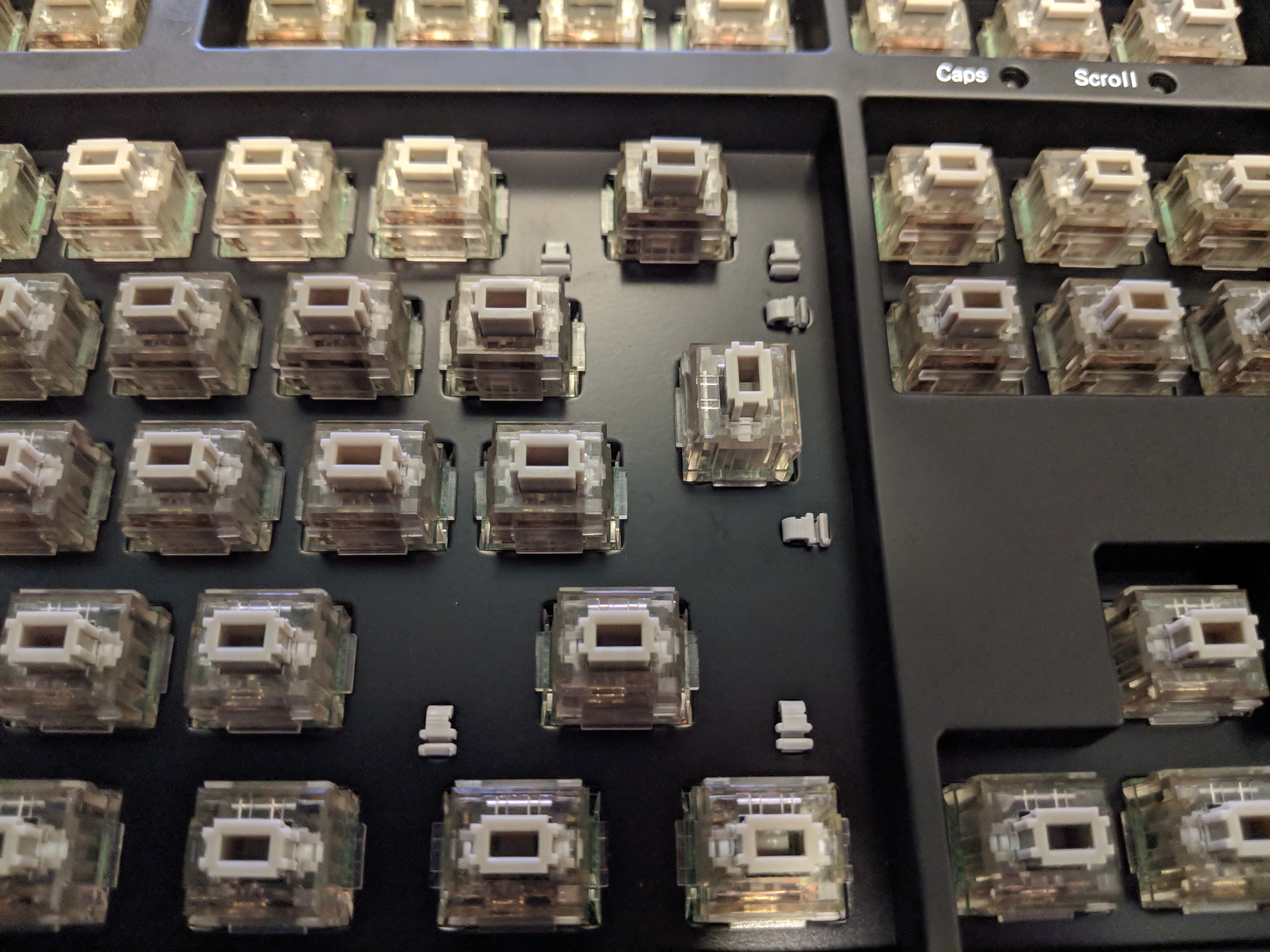 Stabilizers closeup
