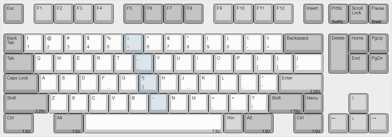 ANSI TKL WKL-WANG-unsplit with extra column (somewhat revised US English layout).