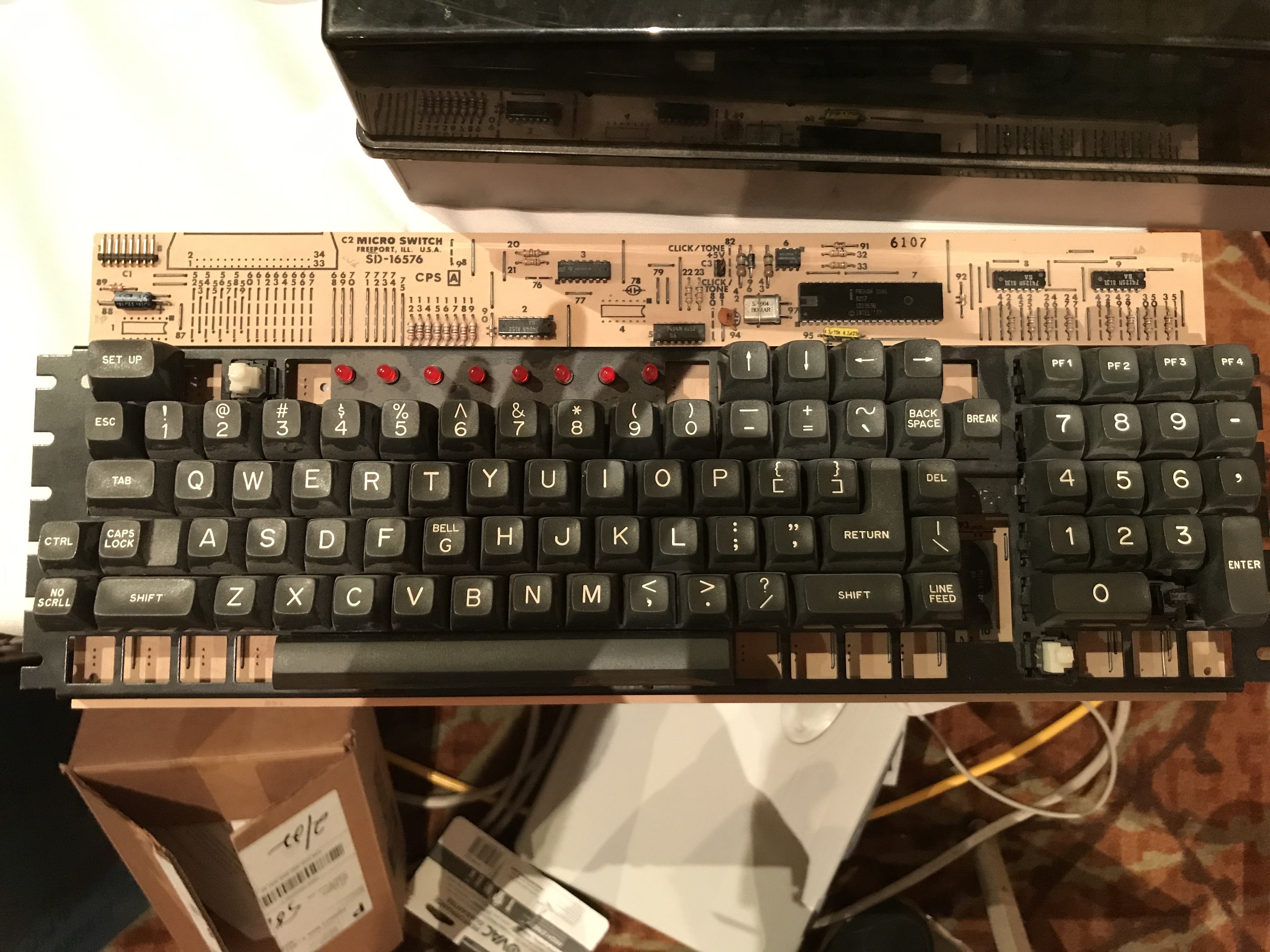 Keyboard part numbers / date coded