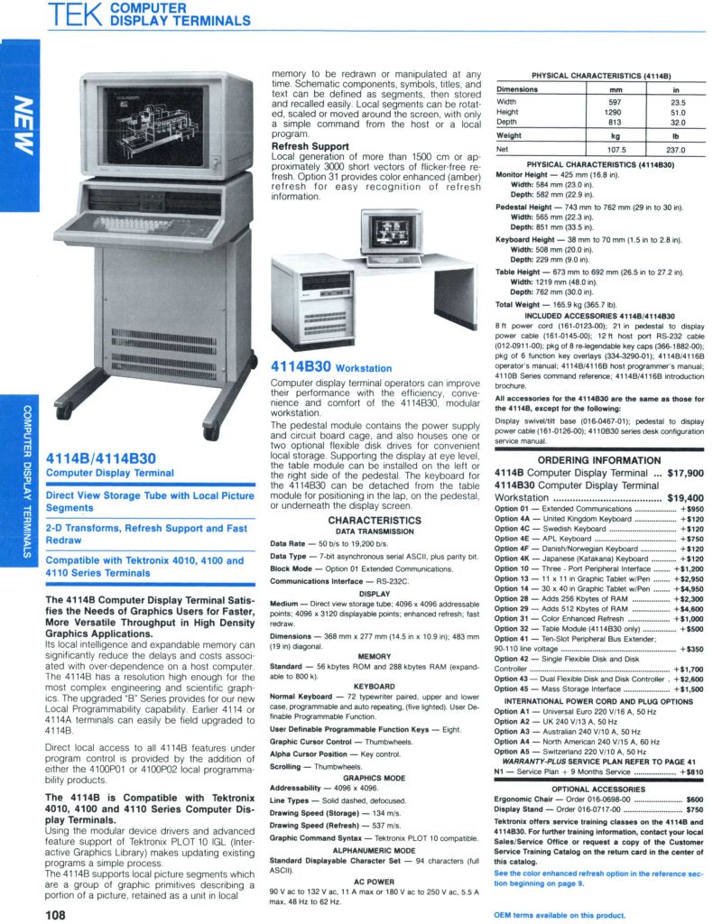 Tektronix 4114B