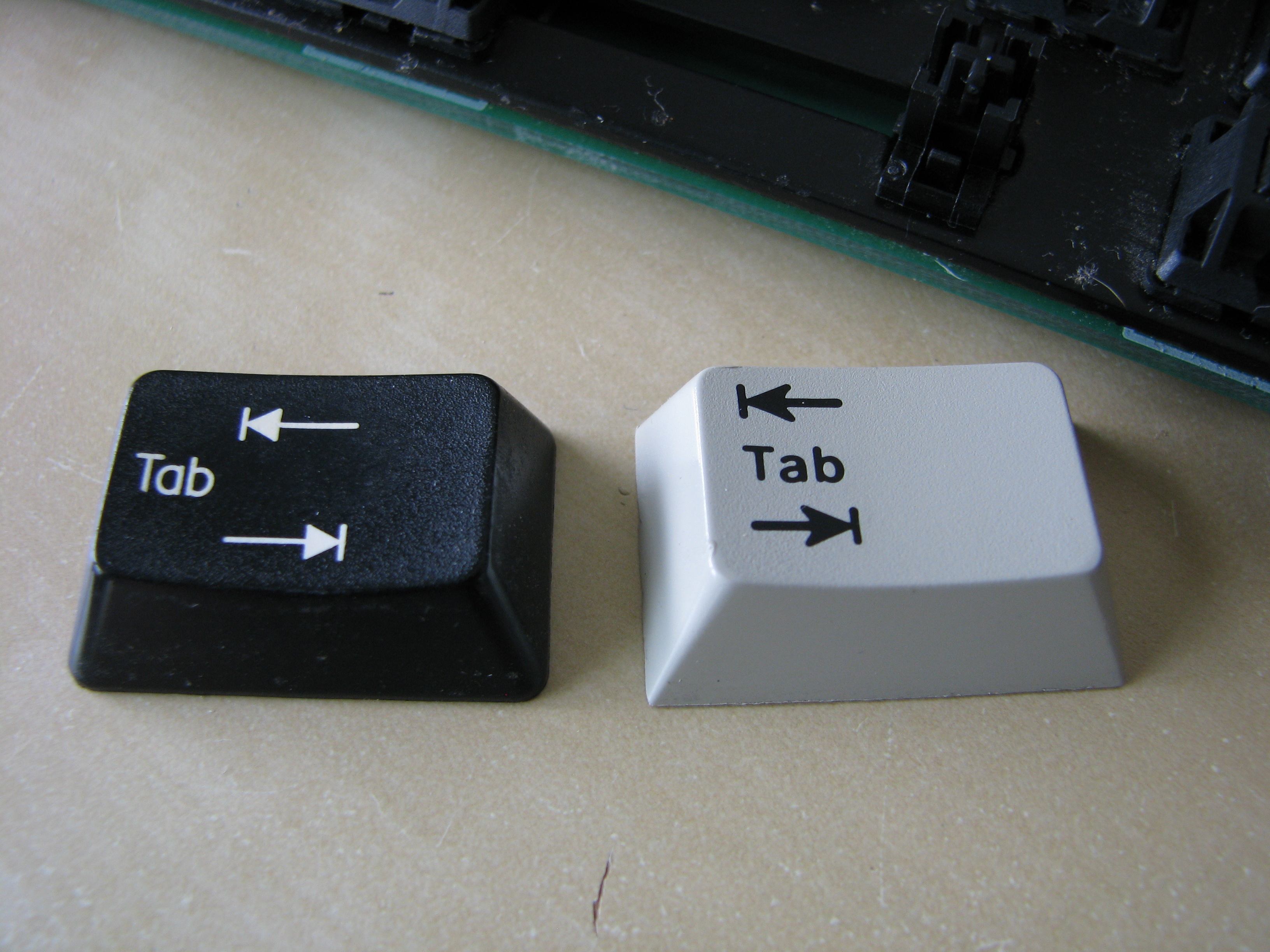 comparison of old and new cap