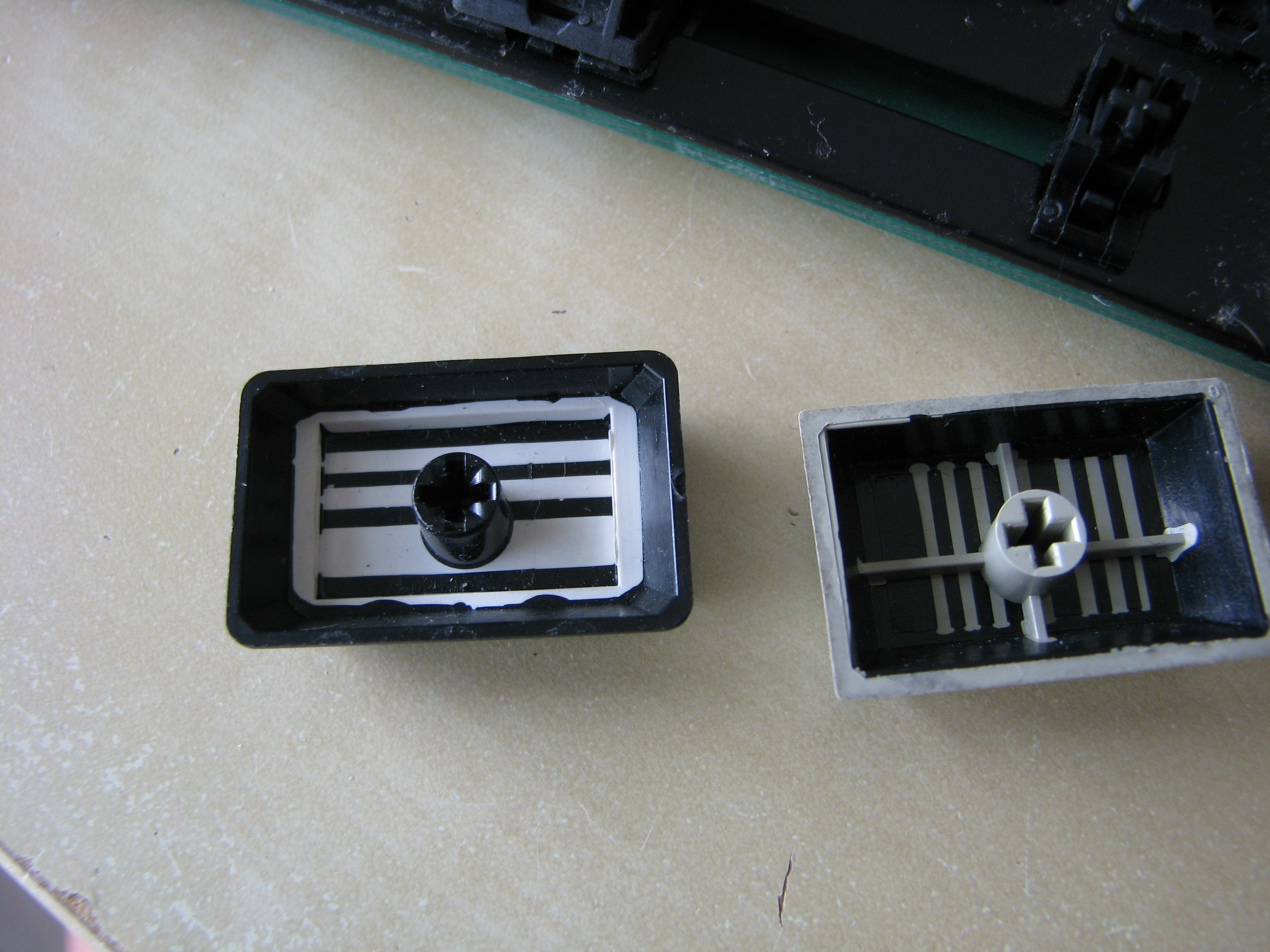 comparison of old and new cap