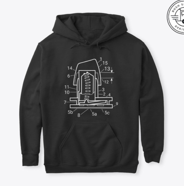 a hoodie