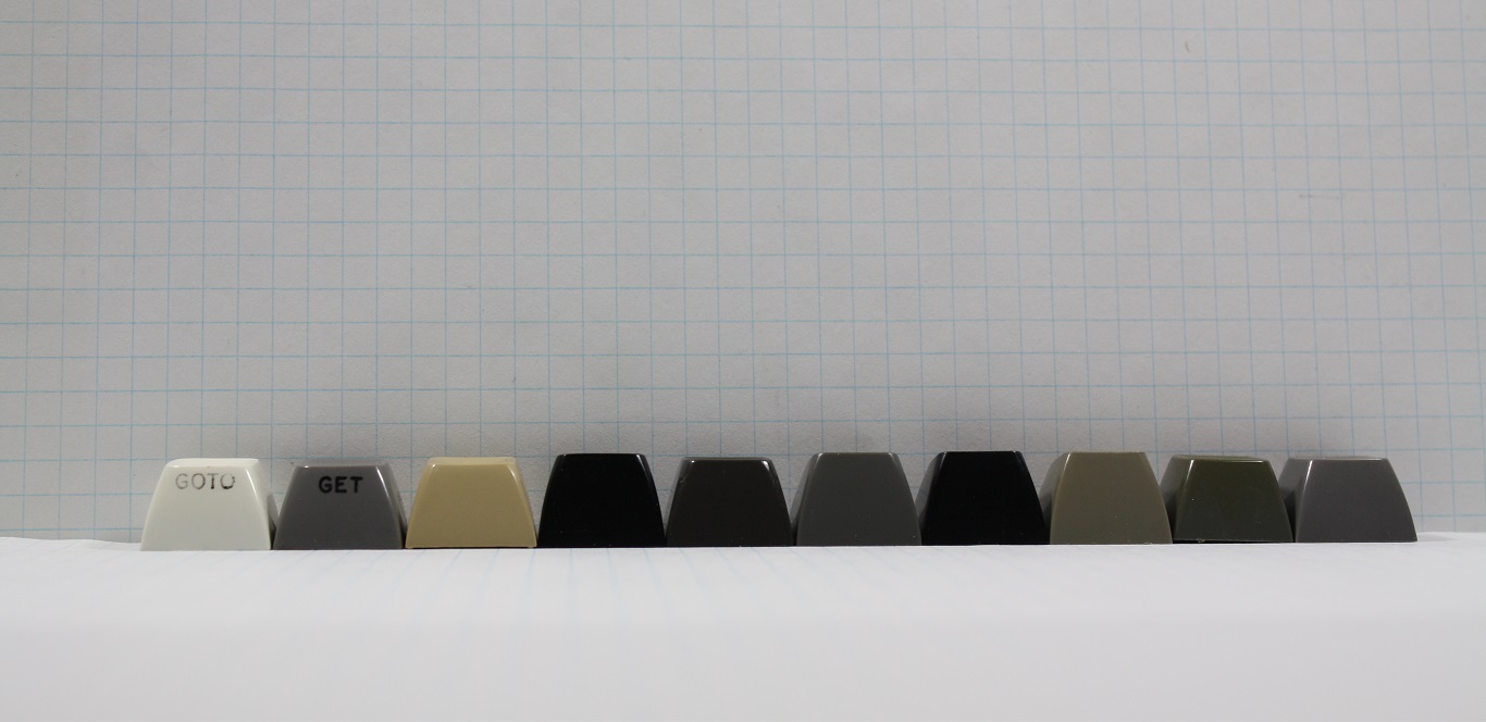 Key caps front