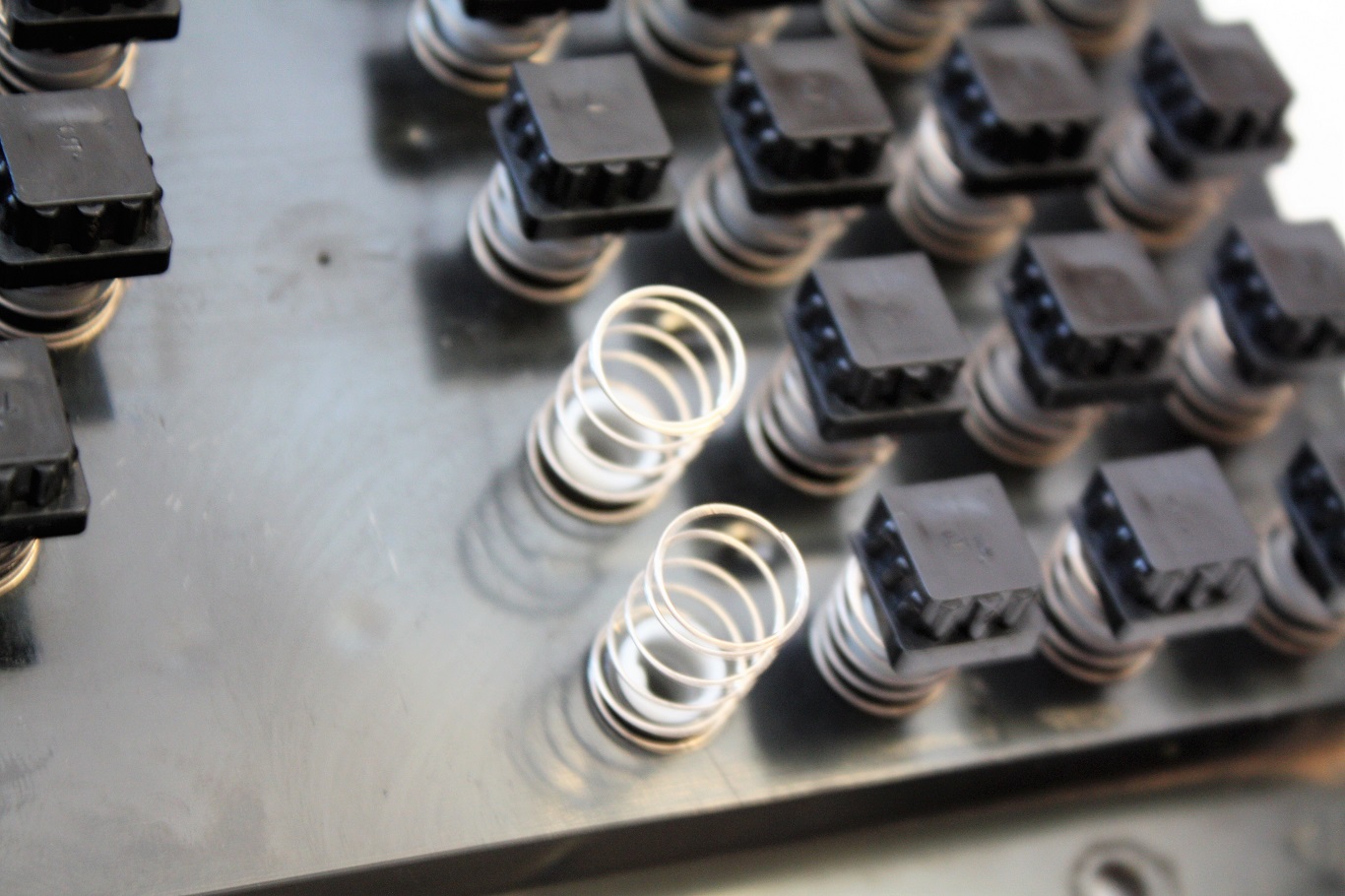 Commodore PET 4016 - key switch springs