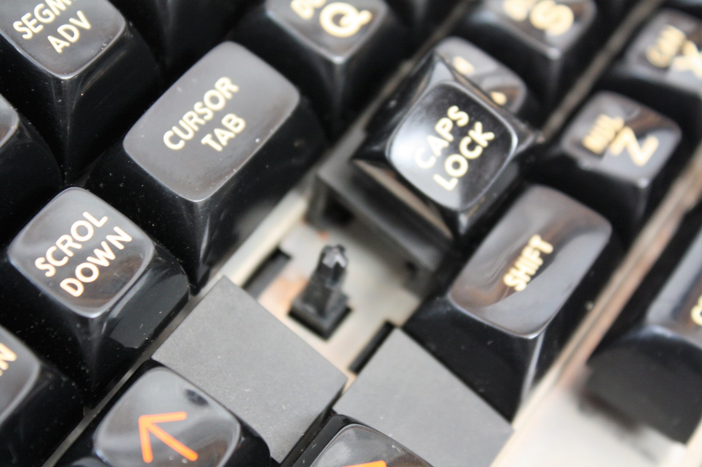 Teletype 40K 103 RCB - black caps lock key switch