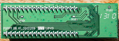 Top side of CMS QF XT controller